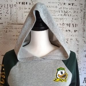 University of Oregon Ducks hoodie sequin junior's